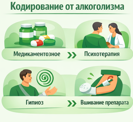 кодирование от алкоголизма в Когалыме Санати